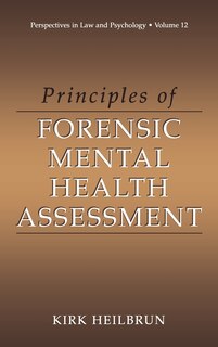 Couverture_Principles of Forensic Mental Health Assessment