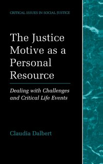 Couverture_The Justice Motive as a Personal Resource