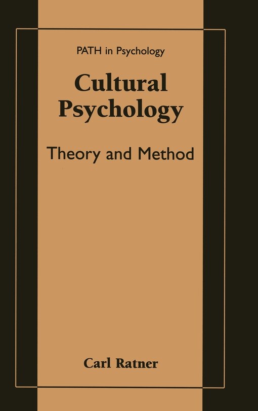 Front cover_Cultural Psychology