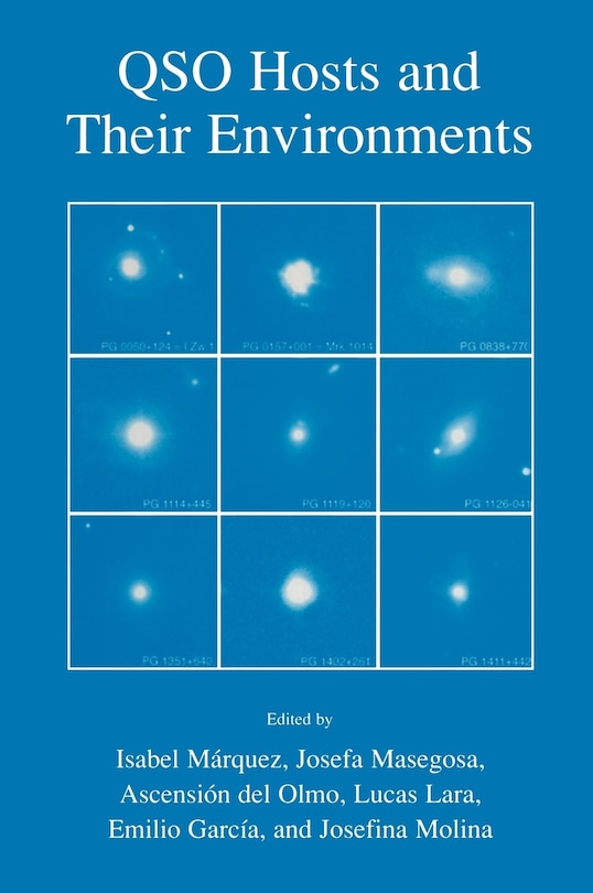 Couverture_Qso Hosts And Their Environments