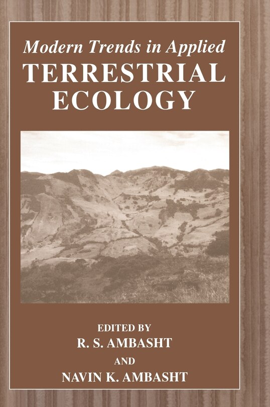 Couverture_Modern Trends In Applied Terrestrial Ecology