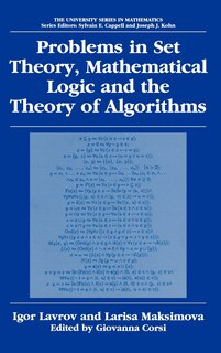 Couverture_Problems In Set Theory, Mathematical Logic And The Theory Of Algorithms