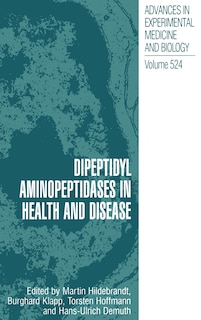 Couverture_Dipeptidyl Aminopeptidases in Health and Disease