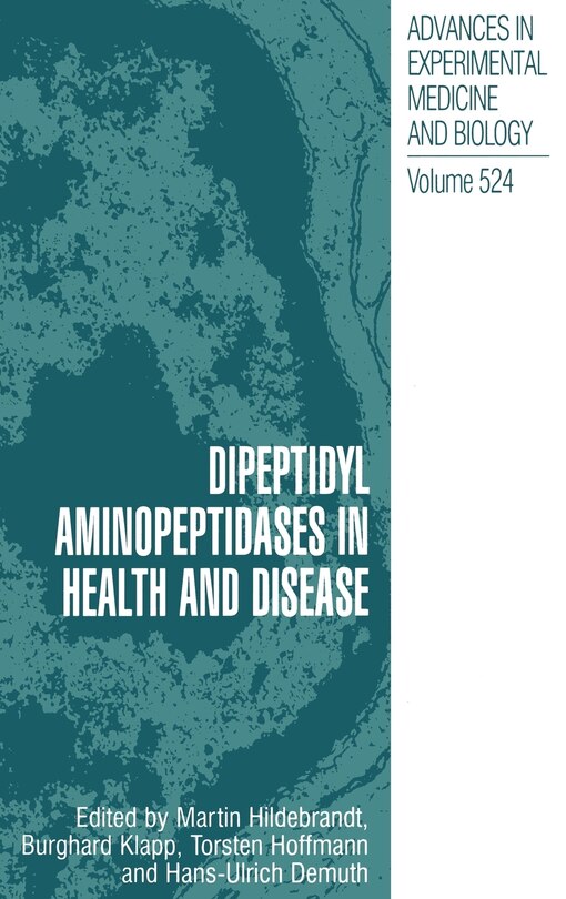 Couverture_Dipeptidyl Aminopeptidases in Health and Disease