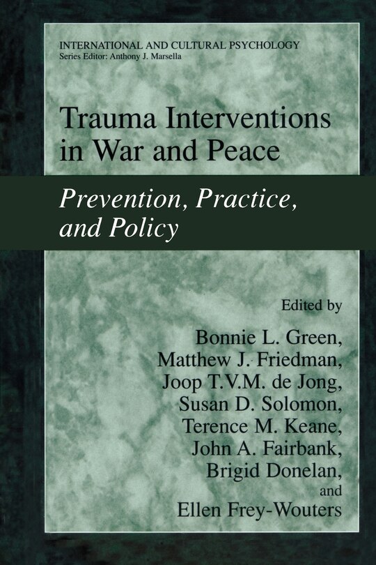 Front cover_Trauma Interventions In War And Peace