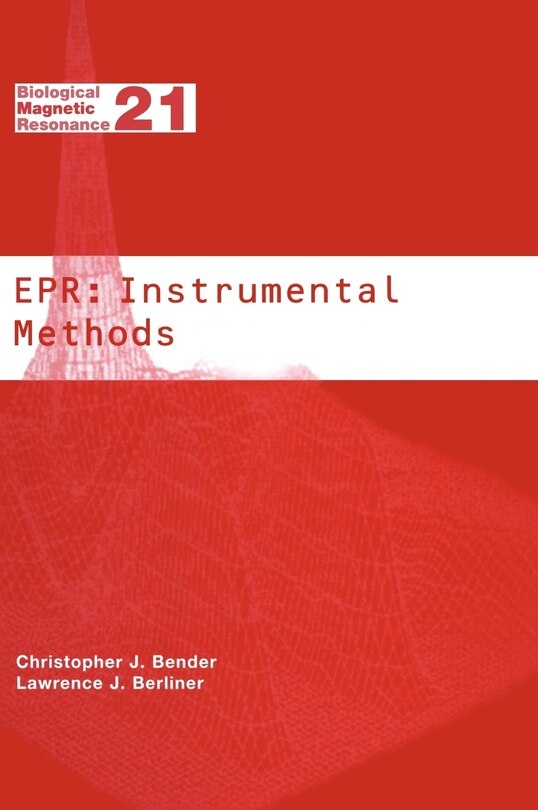 Front cover_Epr: Instrumental Methods