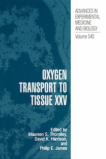 Couverture_Oxygen Transport To Tissue Xxv