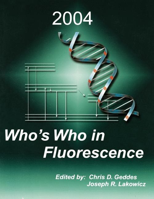 Front cover_Who's Who in Fluorescence 2004
