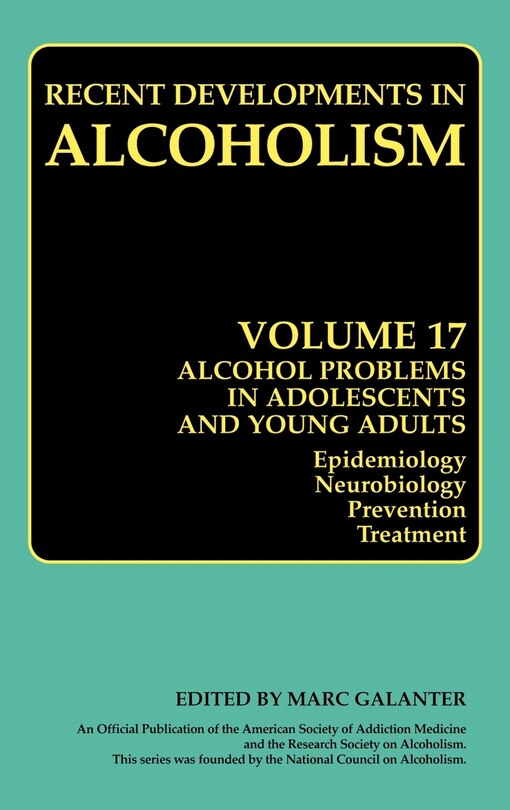 Couverture_Alcohol Problems in Adolescents and Young Adults
