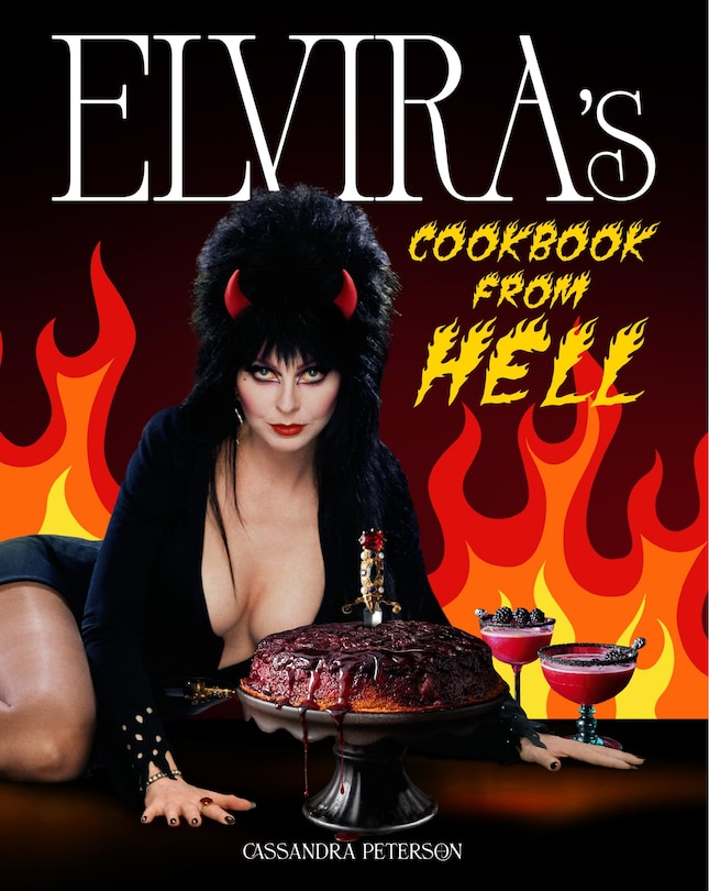 Front cover_Elvira's Cookbook from Hell