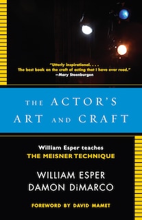 Couverture_The Actor's Art And Craft