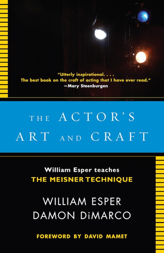 Couverture_The Actor's Art And Craft