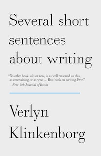 Front cover_Several Short Sentences About Writing