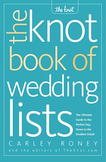 Front cover_The Knot Book of Wedding Lists