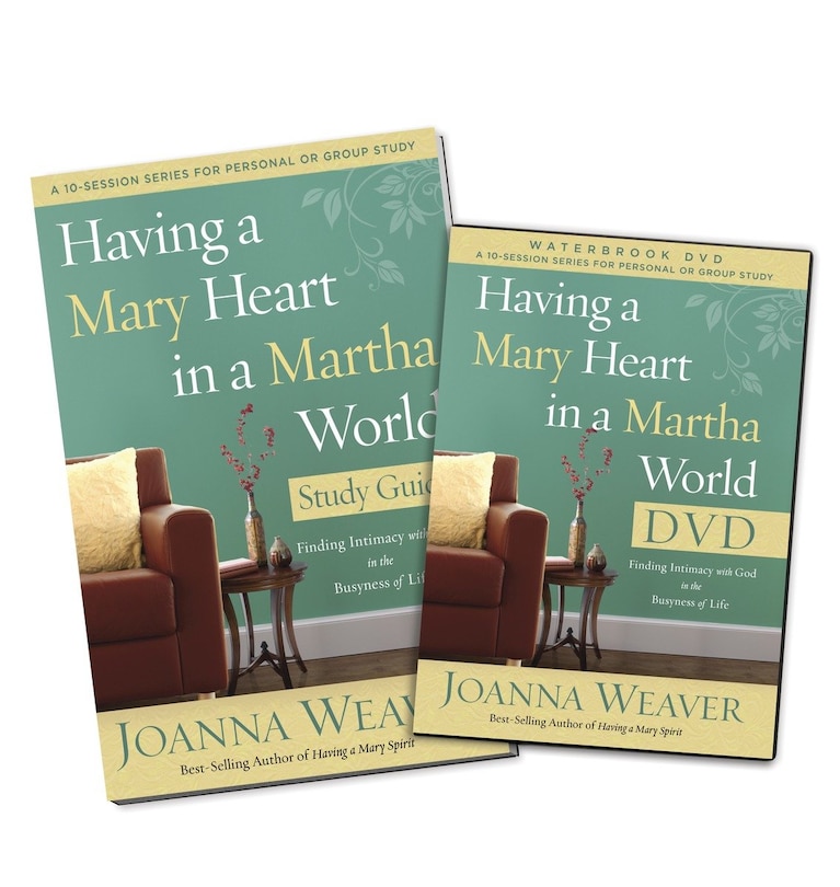 Front cover_Having A Mary Heart In A Martha World Dvd Study Pack