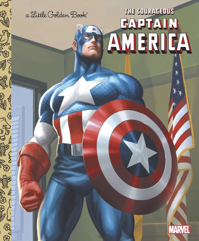 Front cover_The Courageous Captain America (marvel: Captain America)
