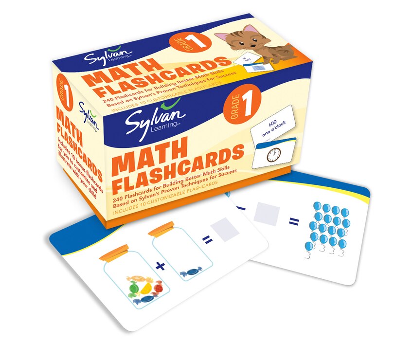 1st Grade Math Flashcards: 240 Flashcards for Building Better Math Skills (Addition & Subtraction, Place Value, Number Patterns, Comparing Numbers, Geometry, Time, Money)