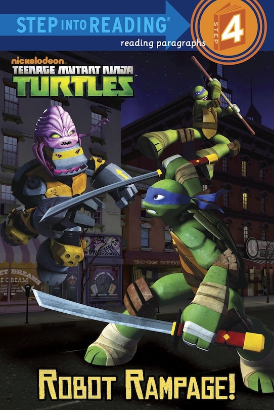 Front cover_Robot Rampage! (teenage Mutant Ninja Turtles)