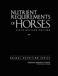 Front cover_Nutrient Requirements of Horses
