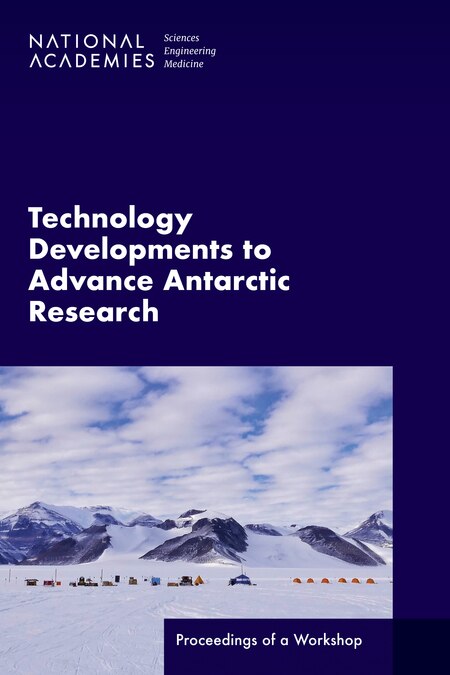 Front cover_Technology Developments to Advance Antarctic Research
