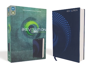 Front cover_Niv, Revolution Bible, Leathersoft, Blue