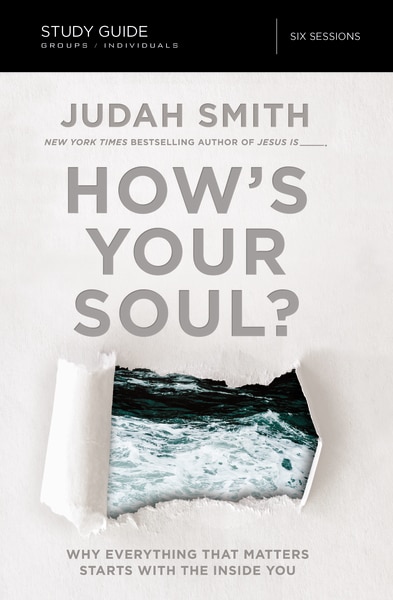 Front cover_How's Your Soul? Bible Study Guide