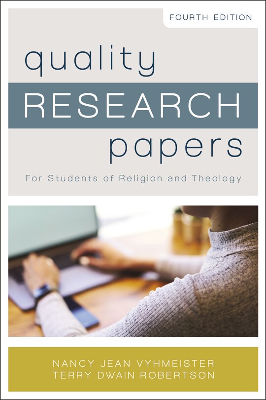Front cover_Quality Research Papers