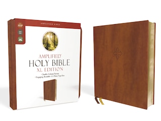 Front cover_Amplified Holy Bible, Xl Edition, Leathersoft, Brown