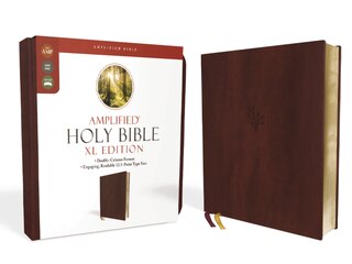 Front cover_Amplified Holy Bible, Xl Edition, Leathersoft, Burgundy
