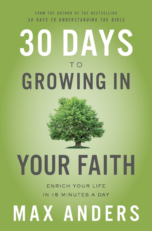 Front cover_30 Days To Growing In Your Faith
