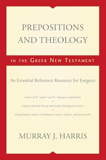 Couverture_Prepositions And Theology In The Greek New Testament