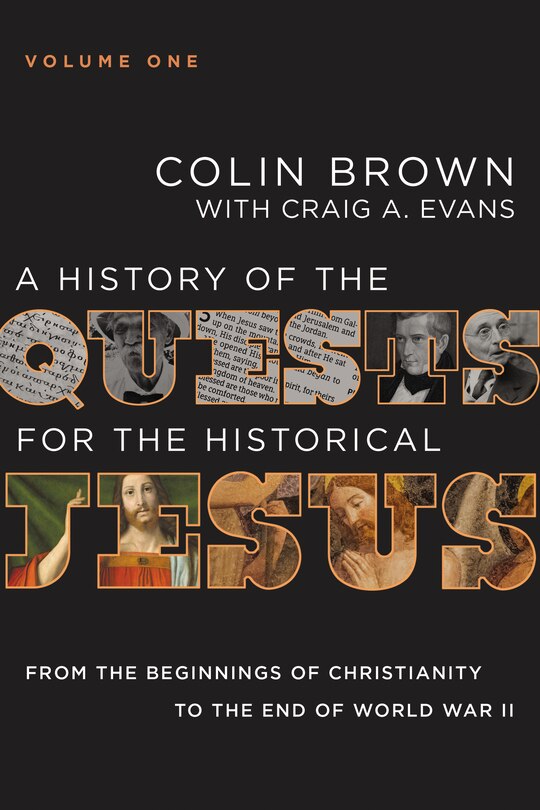 Front cover_A History Of The Quests For The Historical Jesus, Volume 1