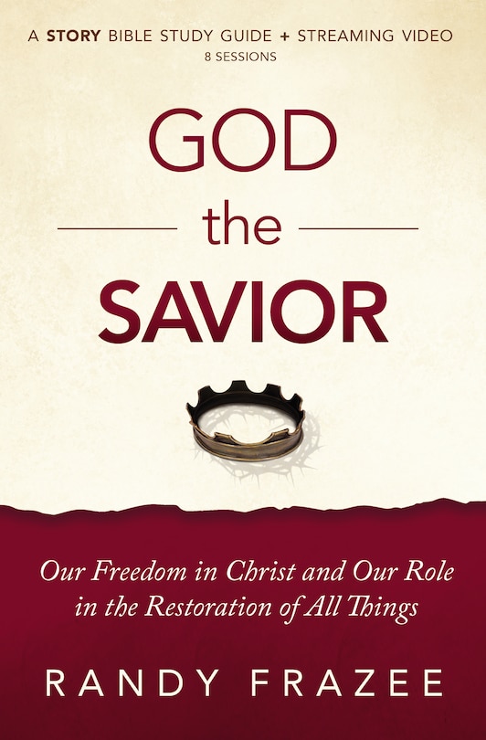 Front cover_God the Savior Bible Study Guide plus Streaming Video