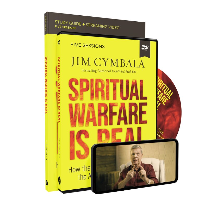 Front cover_Spiritual Warfare Is Real Study Guide With Dvd