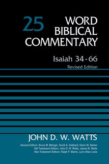 Front cover_Isaiah 34-66, Volume 25