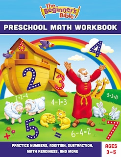 Couverture_The Beginner's Bible Preschool Math Workbook