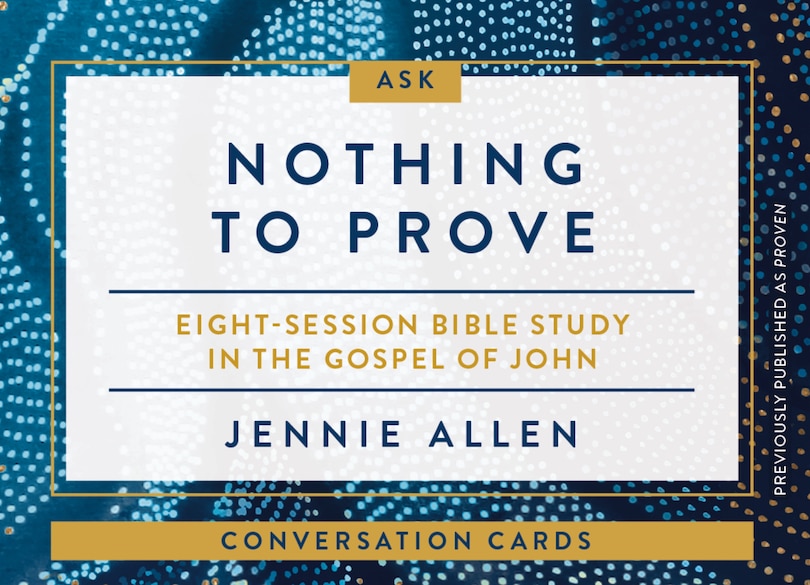 Front cover_Nothing to Prove Conversation Card Deck