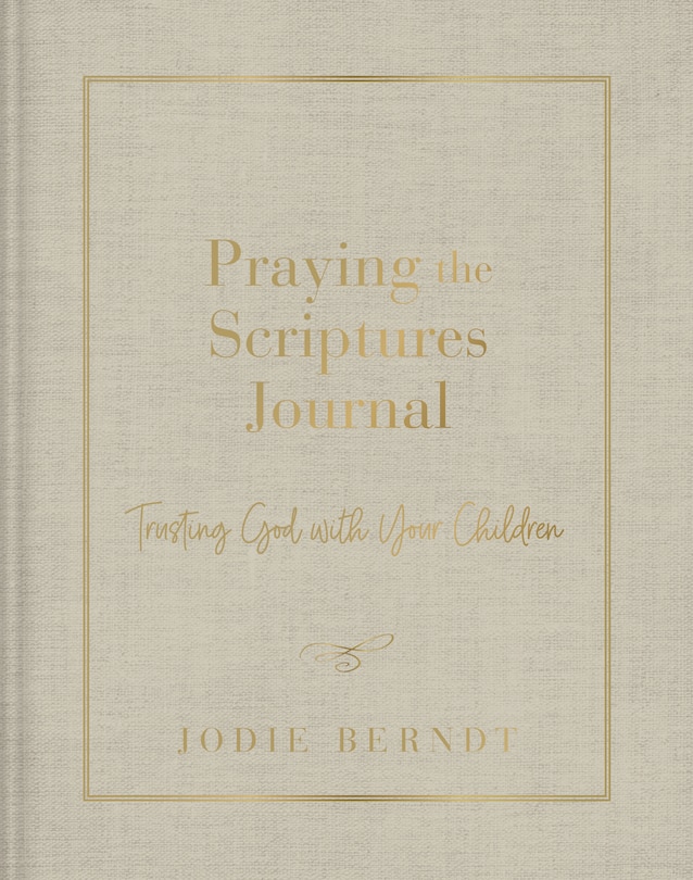 Front cover_Praying The Scriptures Journal