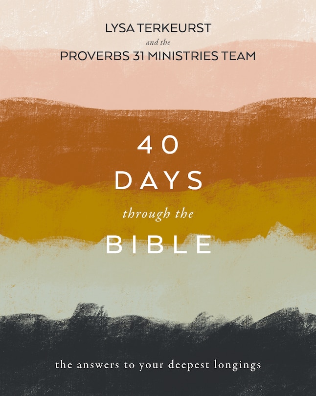 Couverture_40 Days Through The Bible