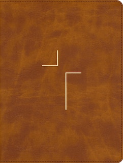 Front cover_The Jesus Bible, ESV Edition, Leathersoft, Tan