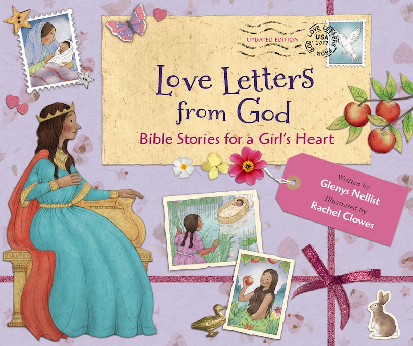Front cover_Love Letters from God; Bible Stories for a Girl’s Heart, Updated Edition