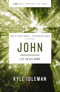 Couverture_John Bible Study Guide plus Streaming Video