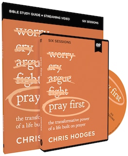 Couverture_Pray First Study Guide With Dvd