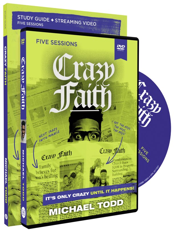 Couverture_Crazy Faith Study Guide with DVD