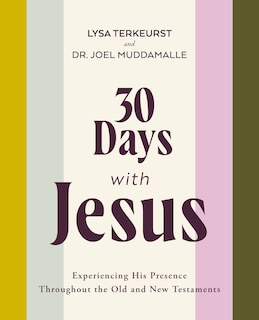 Front cover_30 Days with Jesus Bible Study Guide