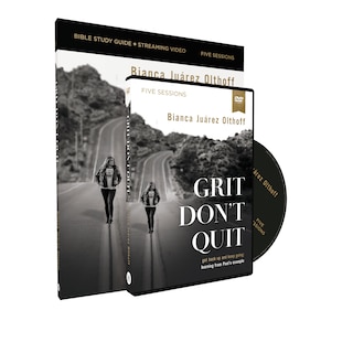 Front cover_Grit Don't Quit Study Guide with DVD