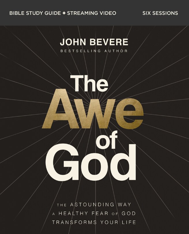 Front cover_The Awe of God Bible Study Guide plus Streaming Video