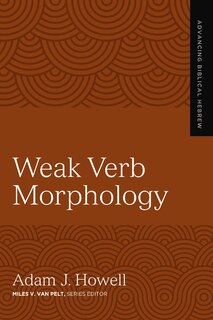 Couverture_Weak Verb Morphology