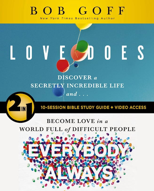 Couverture_Love Does/Everybody Always 2-in-1 Bible Study Guide plus Streaming Video