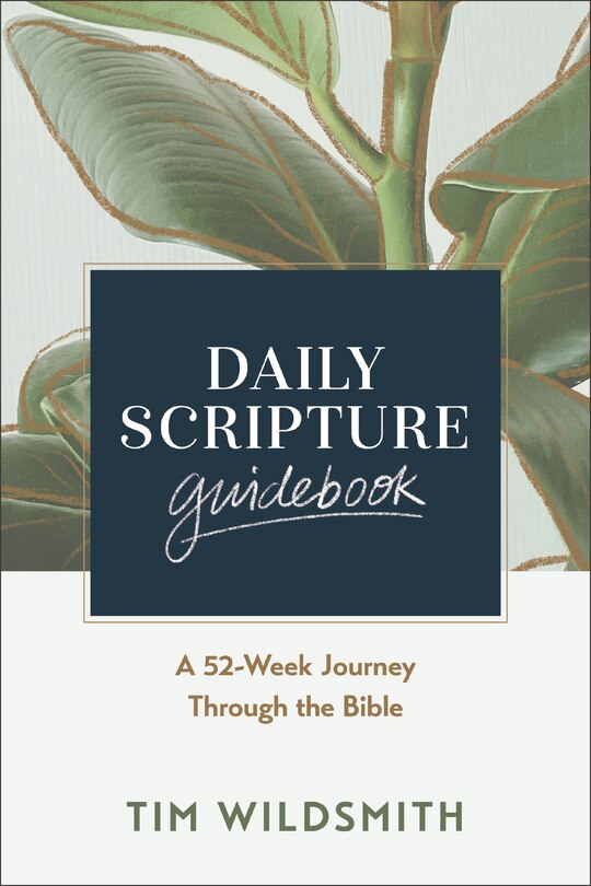 Front cover_Daily Scripture Guidebook